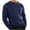 Z-Dark Blue, variant on Fall Sweaters for Men Clearance, Knitwear Round Neck Pullover Sweater Casual Solid Color Bottoming Shirt Sweater