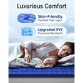 thumbnail image 3 of Twin Air Mattress with Built in Pump Luxurious Comfort 16" Raised Inflatable Mattress Twin Airbed Blow Up Mattress for Home and Guests 75"*39"*16"Air Bed 2 Mins Fast Inflate/Deflate 330 lbs Max, 3 of 8