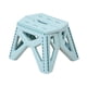 thumbnail image 1 of Taburete para acampar, reposapiés para asiento, silla para acampar, reposapiés para barbacoa, jardinería interior azul, 1 of 8