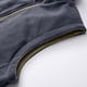thumbnail image 5 of Ceisia Men's Fashion Stand Collar Zipper Sleeveless Tank with Pockets Versatile Casual Gift Outerwear, 5 of 8