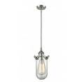 thumbnail image 1 of 516-1S-BK-232-W-LED-Innovations Lighting-Kingsbury-3.5W 1 LED Pendant in Industrial Style-6 Inches Wide by 10 Inches High   Matte Black Finish with, 1 of 1