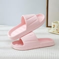 thumbnail image 2 of Agkizg Unisex Bathroom Slippers, Women Mens Shower Shoes, Open Toe Waterproof Slide Sandals Breathable Comfortable Casual Indoor Home Bathroom Couple Slippers, 2 of 6