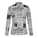 thumbnail image 5 of ICHUANYI Clearance Fashion Women Lapel Printing Front Button Cardigan Long Sleeves Shirt Tops Coat Tops With Pocket(White, S) ICHUANYI WER2023081110483, 5 of 8