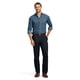 thumbnail image 4 of Pantalón IZOD American Chino con parte delantera plana, ajustado, para hombre, azul marino, 4 of 7