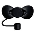 thumbnail image 1 of Tapa de paja genérica, tapa de paja con forma de lazo de 10 mm, accesorios para vasos de agua, color negro, 1 of 9
