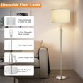 thumbnail image 4 of Lámpara de pie Qingmiao ajustable 137-168 cm 8W 4000K LED, 4 of 6