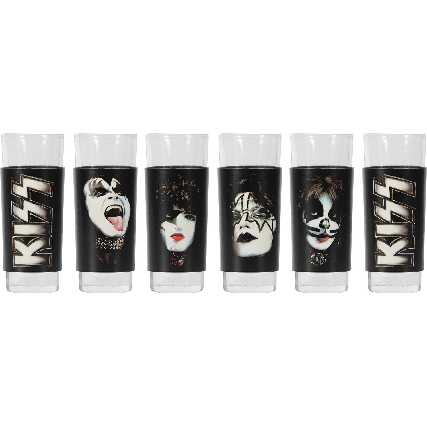 KISS Shot Glass Set