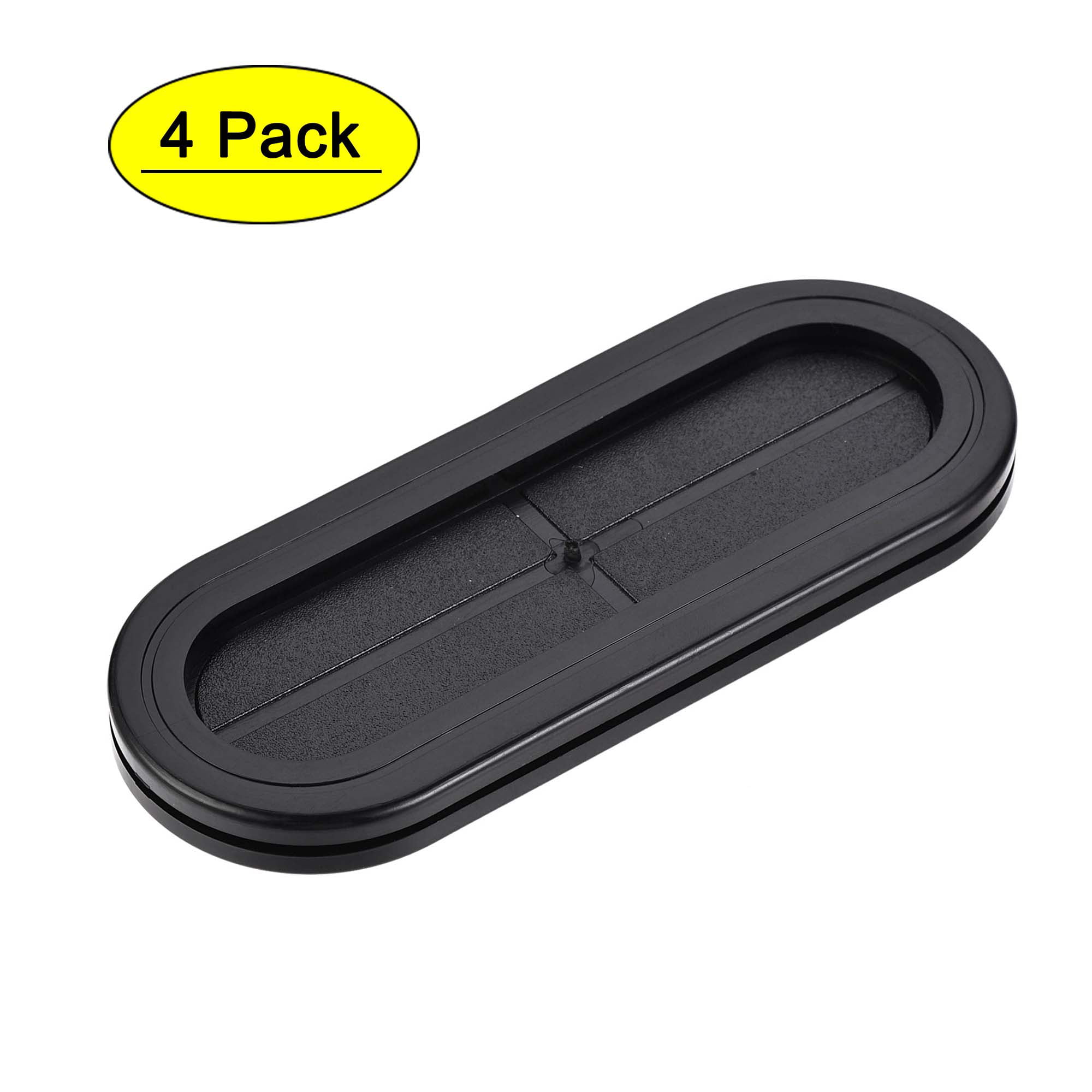 Mexico deelnemen Hymne Uxcell Rubber Grommet Fastener Oval Double-Sided Mount 1.8" x 1.2" for Wire  Protection 4pcs - Walmart.com