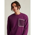 thumbnail image 4 of Bonobos Fielder Men's and Big Men's Fleece Crewneck Sweatshirt, Up to Size 3XL, 4 of 8