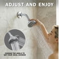 thumbnail image 3 of Aqua Elegante Pressure Boosting Shower Head for Low Flow Showers - 2.5 GPM - Polished Chrome, 3 of 7