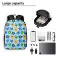thumbnail image 4 of Xecao Cartoon Monster print Travel Backpack, Large Computer Backpack for Men Women, College School Rucksack Book Bag, 4 of 5