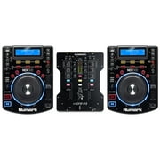 (2) Numark NDX500 DJ Tabletop USB/CD Controllers+Allen & Heath XONE:23 Mixer