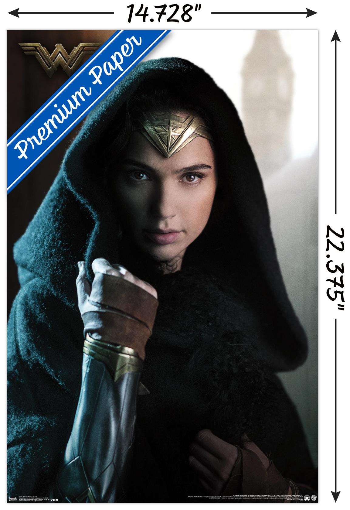 DC Comics Movie - Wonder Woman - Cloak Wall Poster, 14.725" x 22.375"