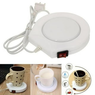 HOTBEST Electric Coffee Mug Warmer 5V 10W USB Rechargeable Coffee Cup  Heater Portable Heating Waterproof Tea Coffee Milk Warmer Pad