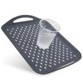 thumbnail image 1 of CUITING Serving Tray Non Slip TV Dinner Food Tray With Handles - Nonskid Anti Spill Plastic Food Carrying Tray - Rectangular - 1pc, 1 of 7
