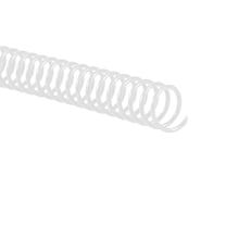 GBC Color Coil Binding Spines, 14 mm, Clear, 100 Pack