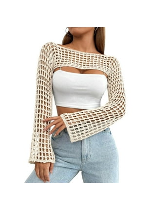 See-Through Sweaters and Sheer Tops for Stylish Casual Looks