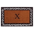 thumbnail image 1 of Home & More 100061830X Rembrandt Monogram Doormat (Letter X), 1 of 1
