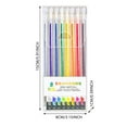 thumbnail image 3 of Stylos Gel Pailletés 12 Couleurs Stylos Gel pour Colorier Marqueurs à Pointe de Stylo Métalliques Colorés Stylos Gel Colorés pour Livres de Coloriage pour Adultes Stylo Rouleau Stylos 5 ml, 3 of 6