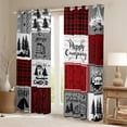 thumbnail image 2 of YST Camper 52"Wx84"L Curtains Rv Camping Curtains & Drapes Rustic Buffalo Plaid Window Curtains Camper Accessories For Travel Trailers Country Camping Window Treatments 2 Panels, 2 of 6