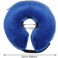 thumbnail image 2 of Inflatable Dog Collar Adjustable Recovery Cone After Pet Surgery Protective 1 Pcs, 2 of 4