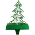 thumbnail image 3 of Northlight LED Lighted Wire Christmas Tree Stocking Holder - 6.75" - Green, 3 of 9