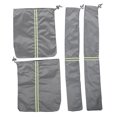 thumbnail image 6 of 4 Pcs Car Wiper Cover Universal Hinges Shell Umbrella Vacuum Cars Anti-fog Mask Travel Grey, 6 of 8