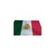thumbnail image 1 of Bandera de México dm Doble tela de razo 90x1.58 Bordado dorado, 1 of 3