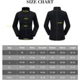thumbnail image 2 of CAMEL CROWN Women's Full Zip Fleece Jacket with Pockets Warm Polar Fleece Jacket for Women Black XXXL, 2 of 6