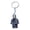 Black, variant on Electronic Robot Pendant Keychain Hip-Hop Punk Keyrings Colorful Phone Lanyard Stylish Wallet Ornament for Women