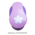 thumbnail image 4 of Hole Punch Paper Punchers Scrapbooking Punchers DIY Consistent Cards Effortless Art Easy and Fast Manual Tools Multiple Types DIY Kids Cherry blossoms, 4 of 5