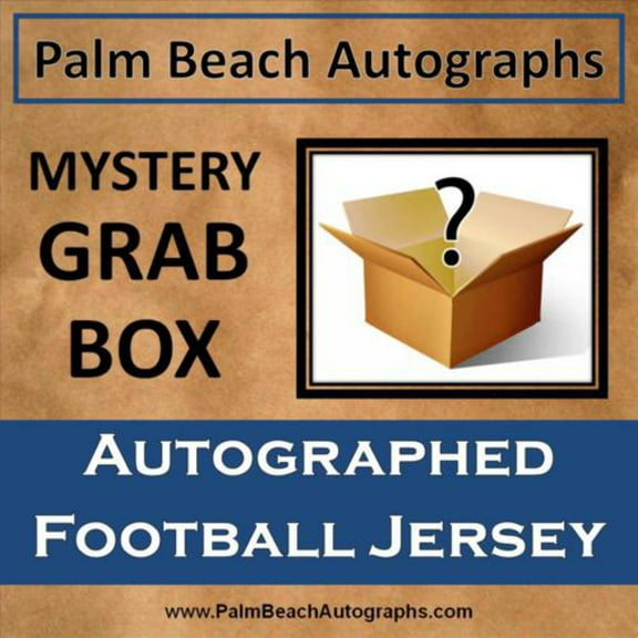 MYSTERY GRAB BOX - Autographed NFL Football Jersey
