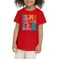 thumbnail image 2 of CAIXIA First Day Of School Sign Toddler Shirt Pre Kindergarten 1st 2nd 3rd Grade T-Shirt Back To School Gift Tee Short Sleeve Shirts Bow Tee Top Little Kids Casual Clothes, 2 of 4