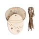 thumbnail image 1 of Advancent Paquete de 10 colgantes de animales con forma de árbol y puerta para ventana, rebanadas de madera, decoración colgante con cuerda de lino, Type3 NO3 Advancent HA012580-01, 1 of 6