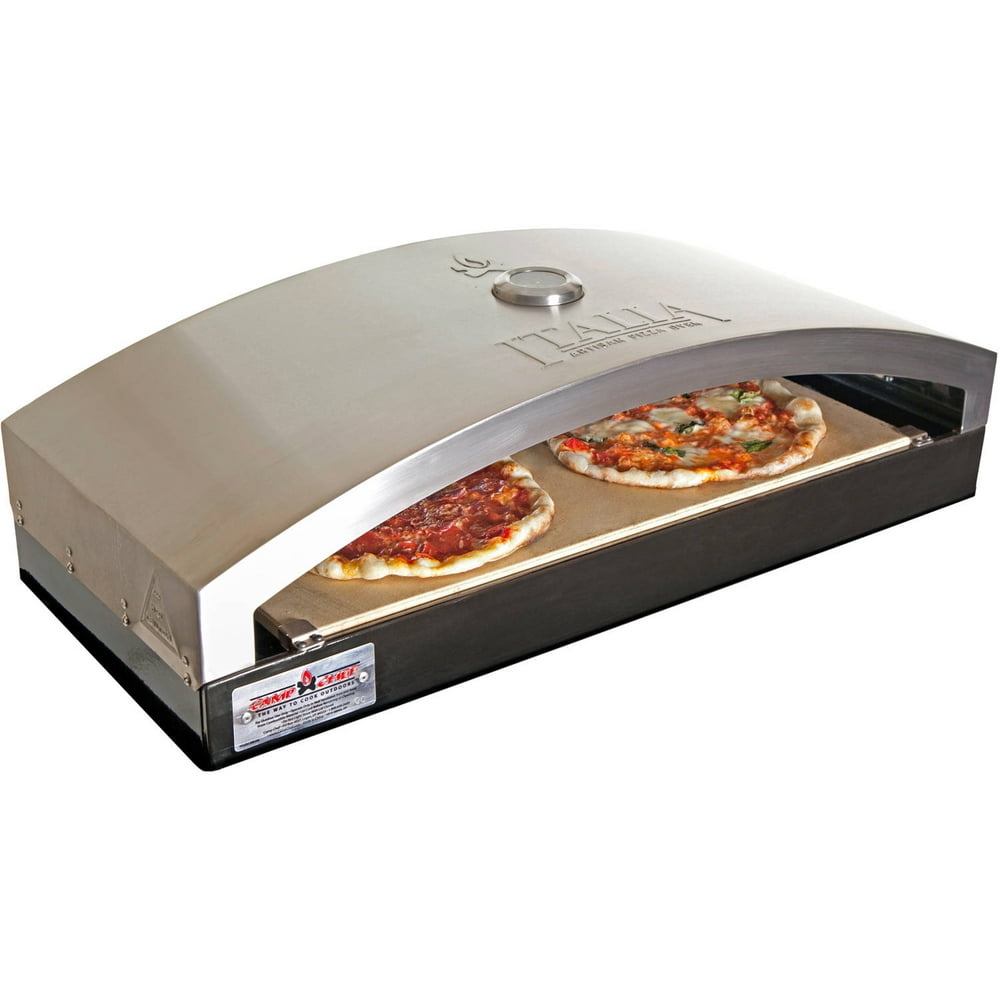 Camp Chef Artisan Outdoor 14 Domed Pizza Oven System Built In Temperature Gauge Ceramic Stone 2128