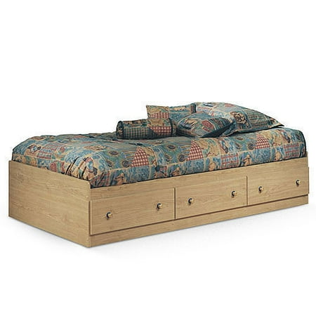 South Shore Contemporary Mates Bed Box, Oak