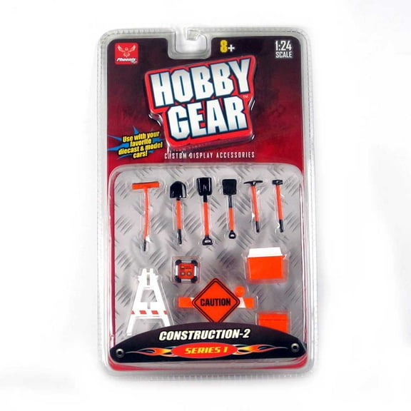 Hobby Gear: 10-PC Construction Set 1/24 Scale