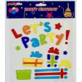 thumbnail image 2 of Serafina Home Happy Birthday Party Gel Clings For The Home And Office Windows, 2 of 4