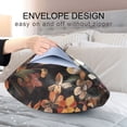 thumbnail image 4 of Yayeee Pillowcase Queen Size Set of 2 Satin Wrinkle Resistant Pillow Case, Colorful Flower, 4 of 7