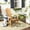 Off-White, variant on Safavieh Brizio Outdoor Adirondack Slat Back Rocking Chair - Natural