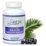 AEDC Products Saw Palmetto Hair Growth Supplement Hair Vitamins for Men and Women