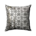 thumbnail image 2 of Pillow Perfect  Griffin 16.5-inch Throw Pillow Silver, 2 of 2