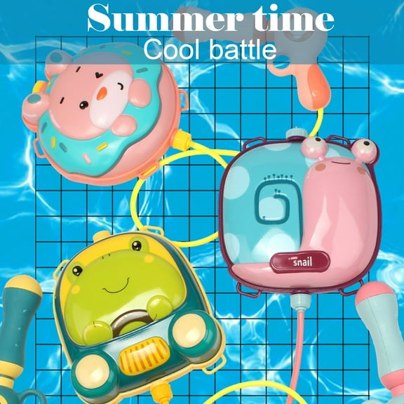 Valentines Day Gifts for Kids Latrodar Stocking Stuffers for Kids Water spray toy Backpack Baby Beach Play Toy Outdoor Toys A Party Favor 12x4.8 Inch