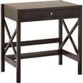 thumbnail image 4 of X Desk with Pullout Drawer and Shelf, Multiple Colors, 4 of 4