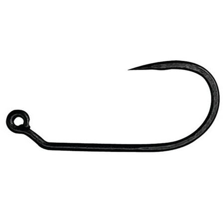 Fly Fishing Hooks - J20-B Jig Nymph Matte Black Barbless Executive Series Fly Fishing Hook, Size 12