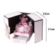 thumbnail image 2 of Día de San Valentín, cumpleaños, cajón de rosas con luces, caja de regalo de flores eternas de doble puerta, 2 of 5