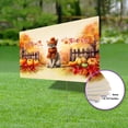 thumbnail image 3 of Happy Thanksgiving Devon Rex Give Thanks Fall Beanie Scarf Welcome Yard Sign Cat Lover Kitten Owner Gifts Outdoor Home Lawn Garden Porch Decor - 00020, 3 of 5