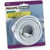 Philips Magnavox 12-foot RG59 Coaxial Cable, White