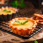 Fznkrag 12-Cavity Nonstick Carbon/Steel Quiche Pan12 Pieces