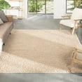 thumbnail image 4 of Well Woven Elle Basics | Emerson Shag Beige | Textured Area Rug 9x13 (9'3" x 12'6"), 4 of 8